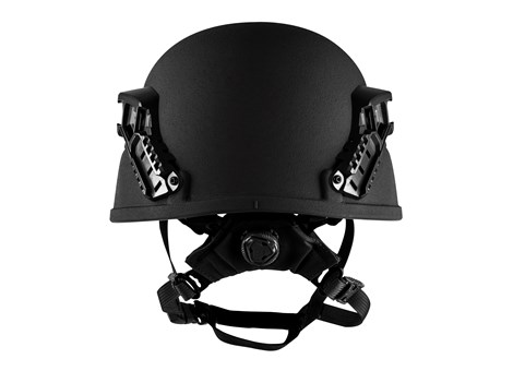 EPIC Protector Ballistic Helmet Black Rear