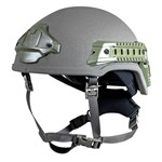 EPIC Protector Ballistic Helmet High Cut Ranger Green Left Angle thumbnail