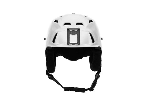M-216 Ski Helmet White/Gray Front