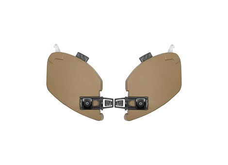 EXFIL® Ballistic Ear Covers Coyote Brown