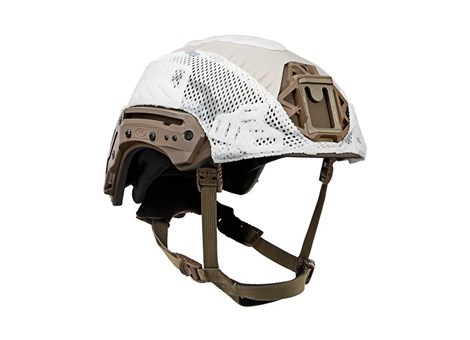 EXFIL® Ballistic Helmet Cover for Rail 2.0 | MultiCam® Alpine | Angle