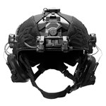 EXFIL Helmet Cover Accessory Cables Routed Front thumbnail