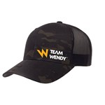 Team Wendy MultiCam Black Trucker Hat Angle thumbnail