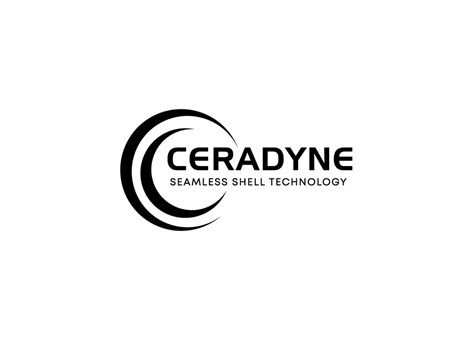 Ceradyne seamless shell technology and no-hole-through design