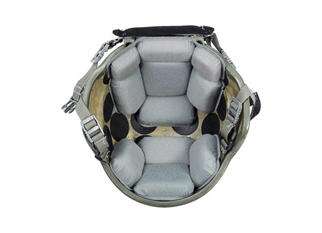 ZAP™ Airborne Pad | Installed with the ZAP™ SOF Helmet Liner System