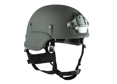 EPIC Responder Ballistic Helmet Ranger Green Right Angle