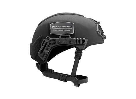 Black EXFIL Ballistic SL Helmet Side