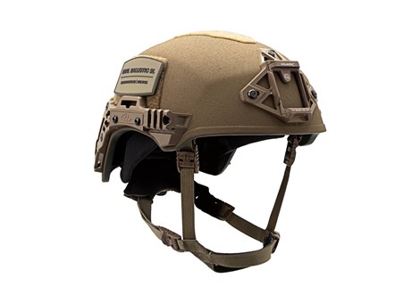 Coyote Brown EXFIL Ballistic SL Helmet Right Angle