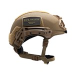 EXFIL® Ballistic Rail 2.0 | Coyote Brown | Side | Shock Cord Installed thumbnail