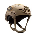 Coyote Brown EXFIL Carbon Rail 2.0 Helmet Angle thumbnail