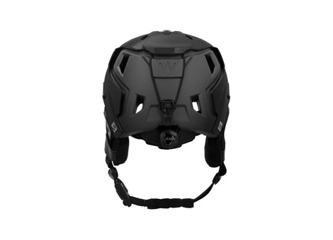 M-216 Ski Helmet Black/Gray Rear