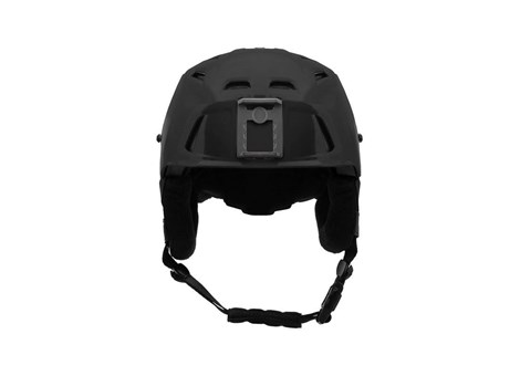 M-216 Ski Helmet Black/Gray Front