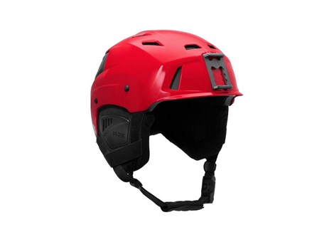M-216 Ski Helmet Red/Gray Angle
