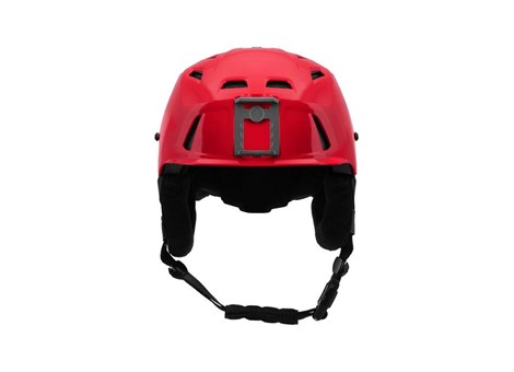 M-216 Ski Helmet Red/Gray Front