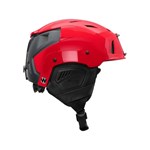 M-216 Ski Helmet Red/Gray Side thumbnail