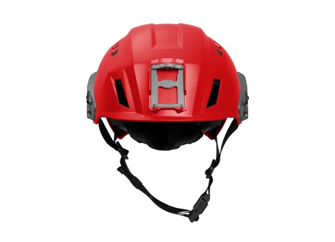 Red SAR Backcountry Helmet Front 