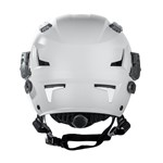 White SAR Tactical Helmet Rear  thumbnail