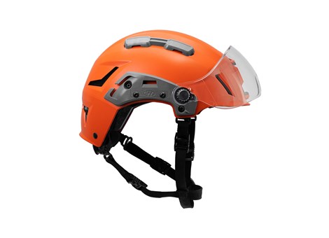 Team Wendy® SAR Visor | Side | Stowed Position