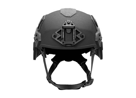 EXFIL® Ballistic Ear Covers | EXFIL® Ballistic with EXFIL® Rail 2.0 | Black | Front