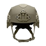 EXFIL® Ballistic Ear Covers | EXFIL® Ballistic with EXFIL® Rail 2.0 | Ranger Green | Front thumbnail