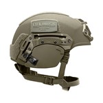 EXFIL® Ballistic Ear Covers | EXFIL® Ballistic with EXFIL® Rail 2.0 | Ranger Green | Side thumbnail