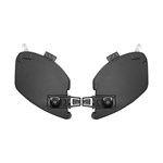 EXFIL® Ballistic Ear Covers Black thumbnail