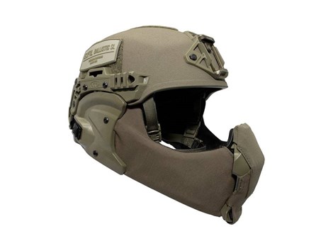 EXFIL Ballistic Mandible Ballistic Nose Ranger Green Installed