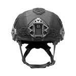 EXFIL Ballistic Helmet Cover for Rail 2.0 Black Front thumbnail