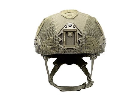 EXFIL Ballistic Helmet Cover for Rail 2.0 Ranger Green Front