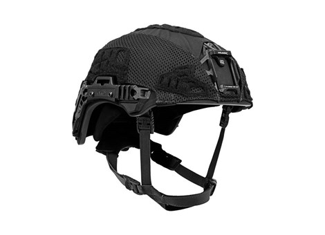 EXFIL® Ballistic / SL Rail 3.0 Helmet Cover | Black | Angle