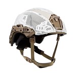 EXFIL® Ballistic / SL Rail 3.0 Helmet Cover | MultiCam® Alpine | Angle thumbnail