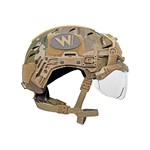 EXFIL Ballistic Visor on MultiCam Carbon Side Down thumbnail