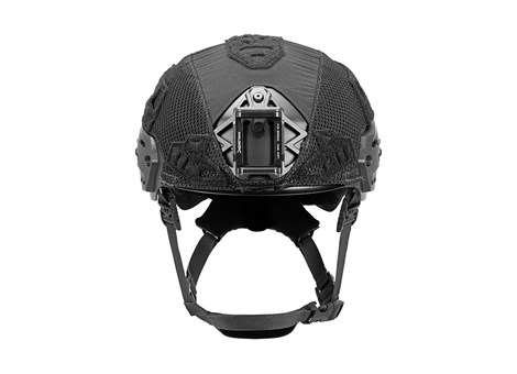 EXFIL Carbon Rail 2.0  Helmet Cover Black Front