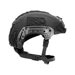 EXFIL® Carbon Rail 2.0  Helmet Cover | Black | Side thumbnail