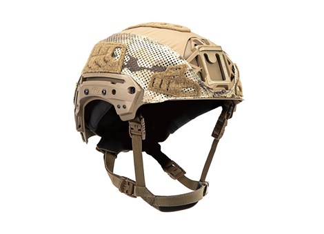 EXFIL Carbon Rail 2.0 Helmet Cover MultiCam Angle