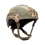 EXFIL Carbon Rail 2.0 Helmet Cover Ranger Green Angle thumbnail