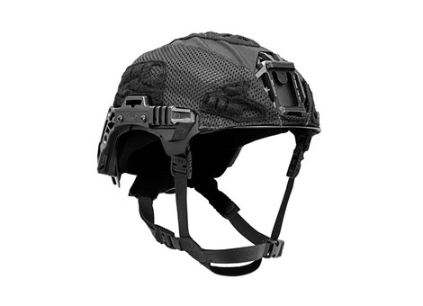 EXFIL Carbon Rail 3.0 Helmet Cover Black Angle