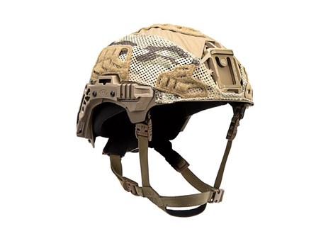 EXFIL Carbon Rail 3.0 Helmet Cover MultiCam Angle