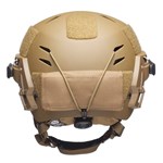 Team Wendy Counterweight Kit on the EXFIL Carbon/LTP Helmet, Rear View thumbnail