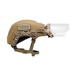Brown EXFIL Face Shield Side View Raised thumbnail