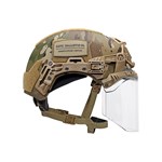 EXFIL Face Shield Brown on MultiCam SL Side Down  thumbnail