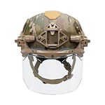 EXFIL Face Shield Brown on MultiCam SL Front Down thumbnail