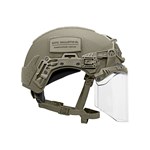 Green EXFIL Face Shield on SL Side Down thumbnail