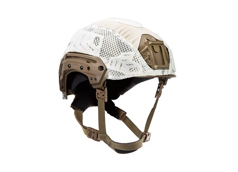 EXFIL® LTP Rail 2.0 Helmet Cover | MultiCam® Alpine | Angle