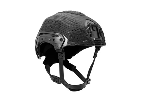 EXFIL LTP Rail 2.0 Helmet Cover Black Angle
