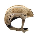 EXFIL LTP Rail 2.0 Helmet Cover Coyote Brown Side thumbnail