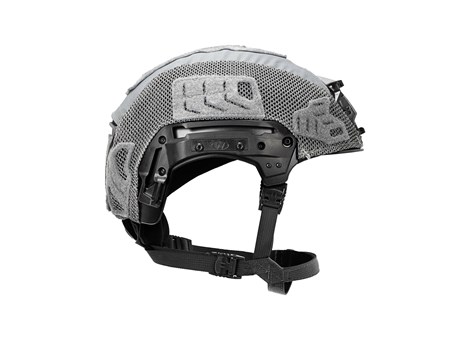EXFIL® LTP Rail 2.0 Helmet Cover | Wolf Gray | Side