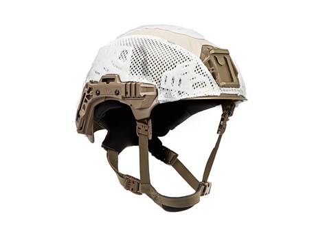 EXFIL® LTP Rail 3.0 Helmet Cover | MultiCam® Alpine | Angle