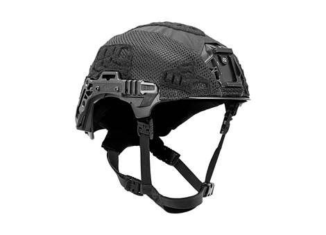 EXFIL® LTP Rail 3.0 Helmet Cover | Black | Angle