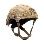 XFIL LTP Rail 3.0 Helmet Cover Coyote Brown Angle thumbnail